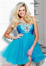 2012 Sherri Hill Prom Dresses 2471.  Available in Black, Fuchsia, Royal, Turquoise, Yellow